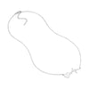 Heart And Life Line Necklace