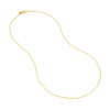 1.70mm Paper Clip Chain with Lobster Lock