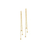 Bead Chain Earring Extensions with Bead Tips