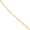 1.50mm Square Wheat Chain with Spring Ring