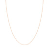 1.25mm Square Wheat Chain with Slider Bead