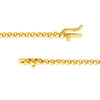 4-5/8tcw Diamond Halfway Tennis Necklace
