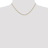 14K 1.5mm D/C Cable Chain