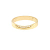 Diamond Curved Side Polished Band
