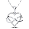 14K 0.10Ct Diamond Pendant