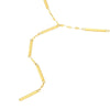 Forzentina Chain and Bar Lariat Necklace