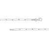 Block Nameplate Paper Clip Necklace
