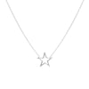 Wire Star Adjustable Necklace