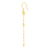 Hammered Forzentina and Disc Drop Earrings