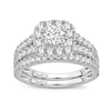14K WG 2.00CT  Diamond Bridal Ring