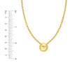 1/10tcw Diamond Bead Pendant Necklace