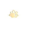 Bee Stud Earrings on Post Back