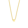 Engravable Square Necklace