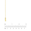 0.95mm Pendant Rope Chain with Lobster Lock