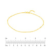 Singapore Chain Adjustable Anklet