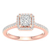 14K 1.25Ct  Lab Grown Diamond Engagement Ring