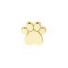 Dog Paw Stud Earrings on Post Back