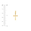 Graduated Cross Pendant