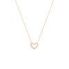 Mini Open Heart Necklace