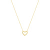 Mini Open Heart Necklace
