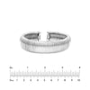 18mm Sterling Silver Tubogas Open Bangle
