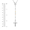 3mm Rosary Necklace