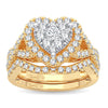 14K 1.00Ct Diamond Bridal Ring