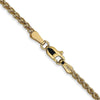 14K 2.1mm Spiga Chain
