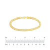 Flat Foxtail Chain Bracelet