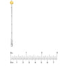 Long And Lovely Yellow/White Bead Station Necklace