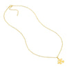 Puzzle Piece with Heart Adjustable Necklace