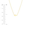 So You Mini E2W Cross Adjustable Necklace