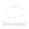 Enamel Evil Eye Station Chain