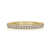 14K Yellow Gold Diamond Wedding Band
