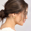 15mm Round Hoop Polished Earrings