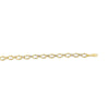 Two-Tone Polished Double Link Bracelet