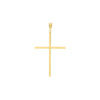 Large Polished Cross Pendant