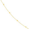 Mini Ball Station Bead Chain Necklace