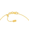 Puffed Heart Station Adjustable Bracelet