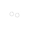 2mm x 15mm Polished Hoop Earrings