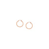 2mm x 15mm Polished Hoop Earrings