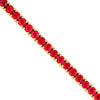 2.0mm Red Ruby Tennis Bracelet