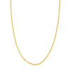2.7mm Square Beveled Byzantine Chain