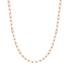 5.25mm Paper Clip Chain with Lobster Lock