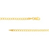 2.7mm Light Open Curb Chain with Lobster Lock