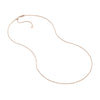 Adjustable Wheat Chain Necklace with Slider