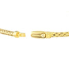 5-Diamond Yellow/White Mesh Bangle