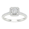 14K 1.25Ct  Certified Lab Grown Diamond Ring ( Igi Certified )
