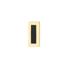 Onyx Enamel Staple Stud Earrings