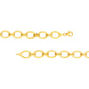 Hollow Oval &amp; Double Link Chain